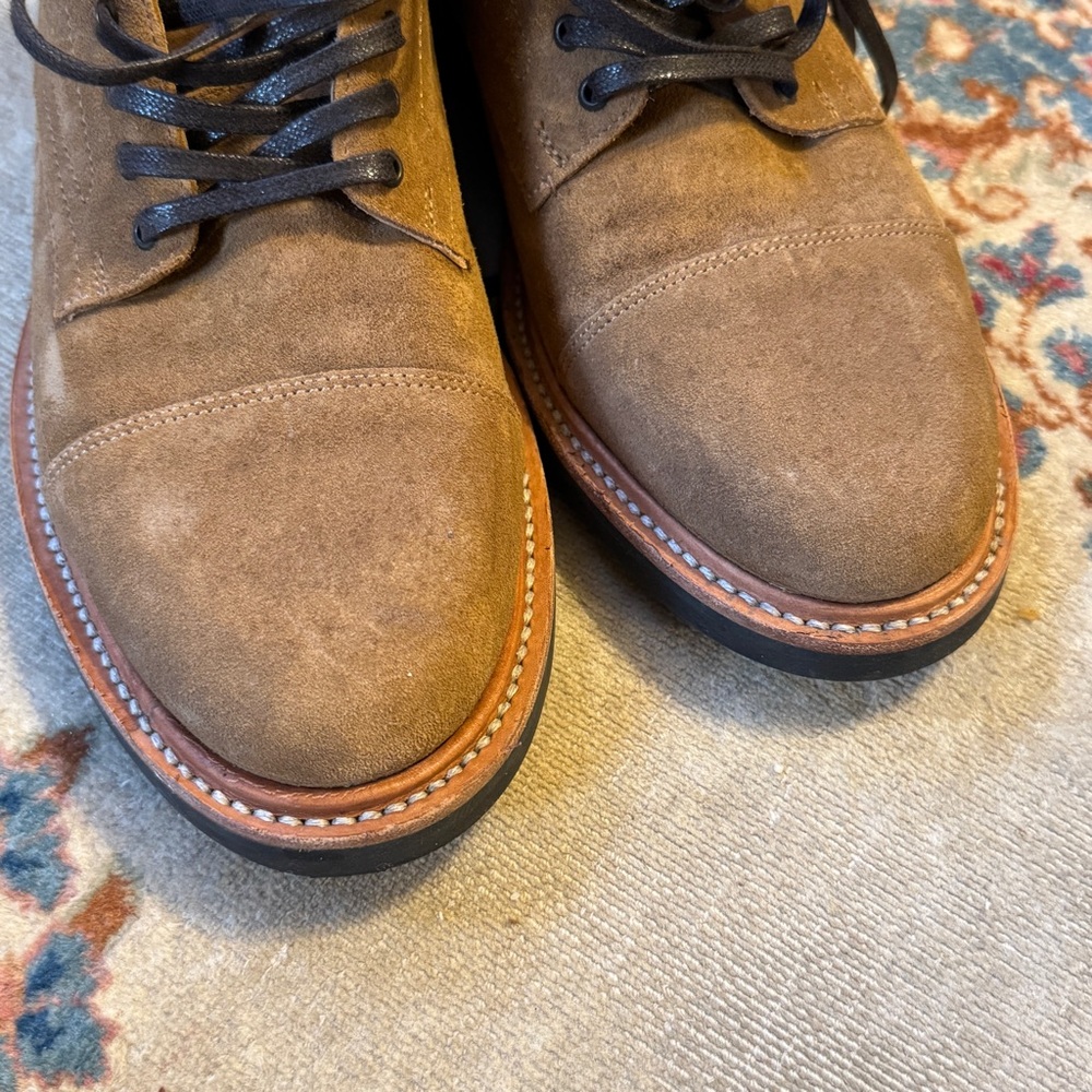 Huckberry Rhodes Portland Boots in Mojave Suede - Picture 5 of 7